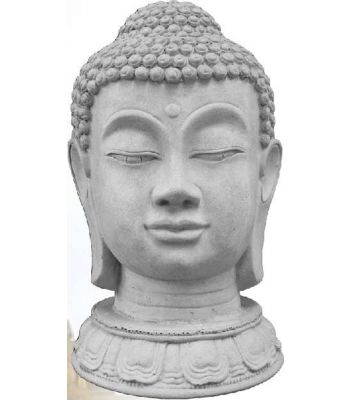 Buddha-Kopf Statue